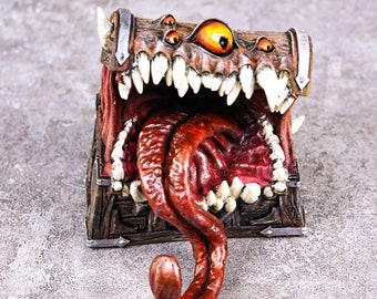 Chest Mimic DND Miniatures | Tabletop Games | Resin Miniatures | Dungeons and Dragons | Role Playing Games