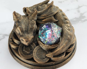 Gardien de dés bébé dragon, DND Dice Jail, accessoires de jeux de société, cadeau Dungeon Master