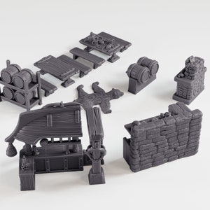 DND Tavern Miniature Terrain, Resin Miniatures, Handcrafted Gaming ...