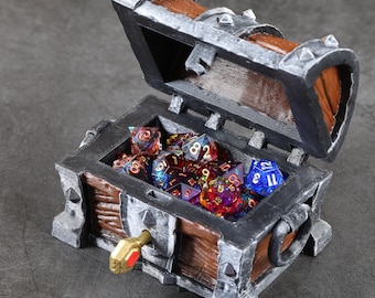 3D Print Dice box / Dice Chest / Dice Holder / Gift Box / Dice case For Dungeons And Dragons