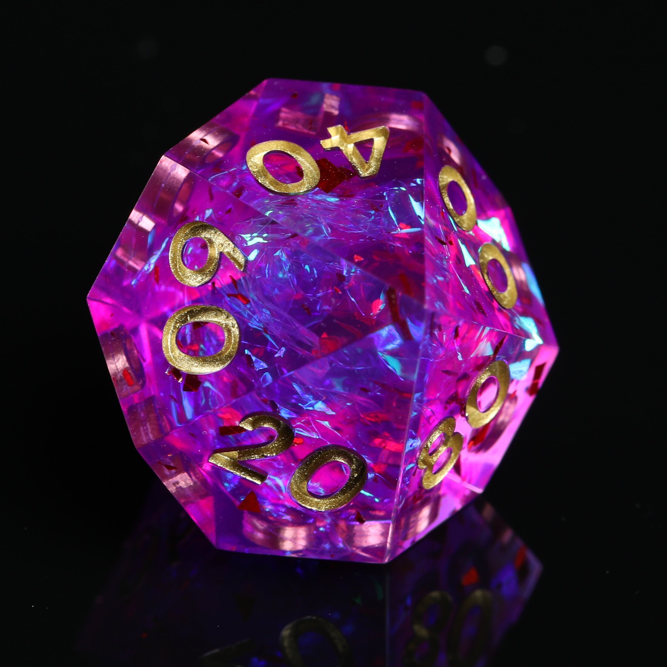 Amethyst dnd dice Purple dice set YEET D&D dice Etsy