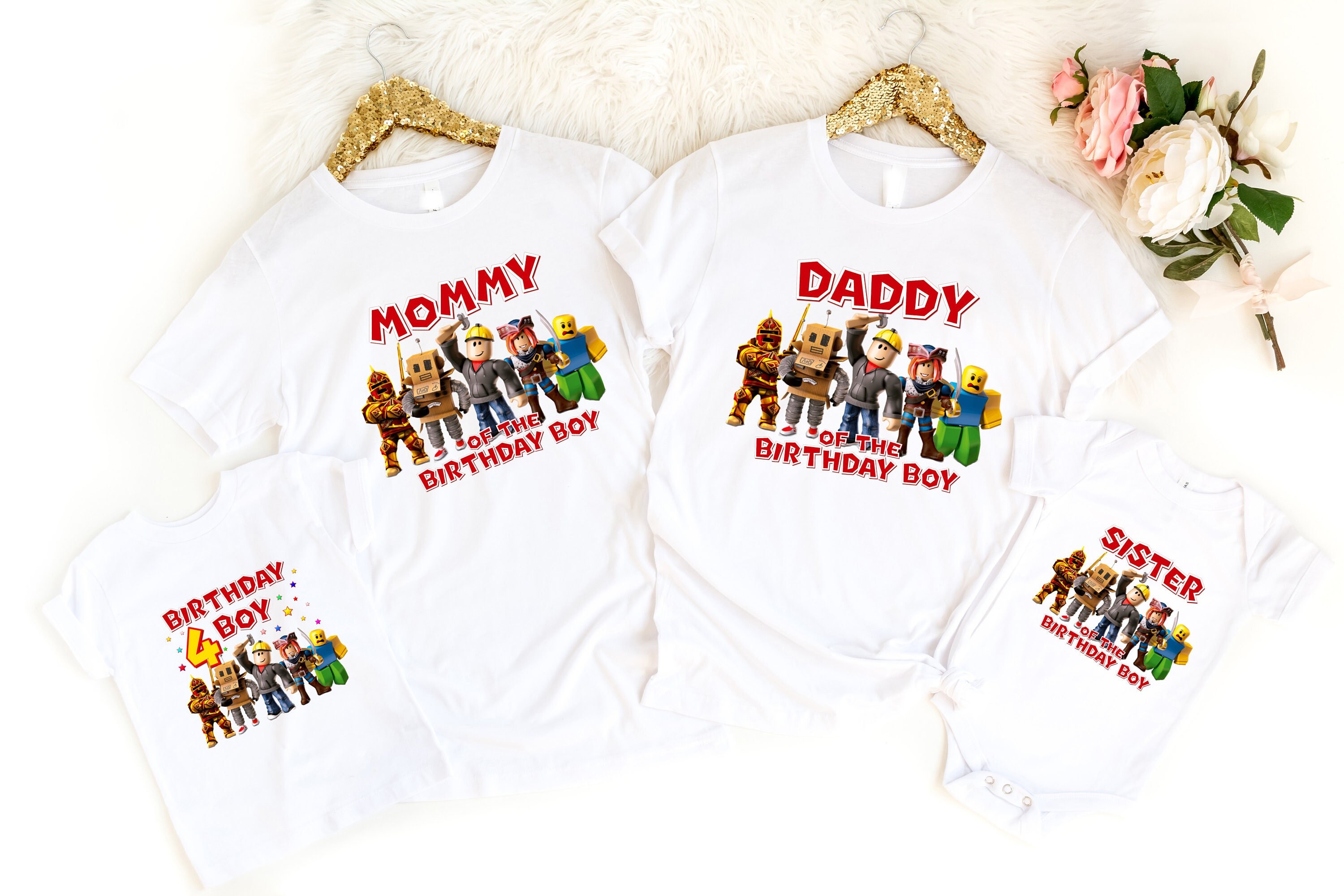 Roblox Birthday Boy Shirts Boy Birthday 