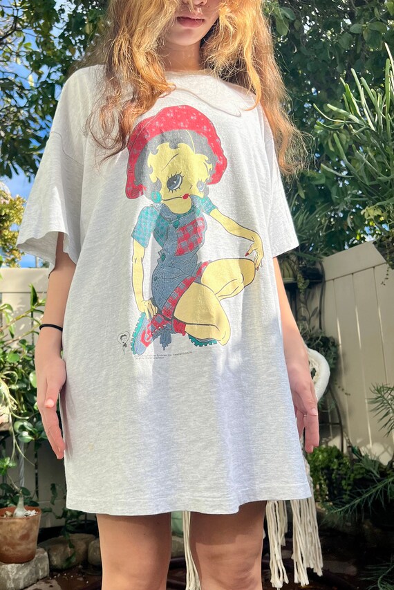 Authentic Tultex Vintage 1994 Betty Noop T shirt s