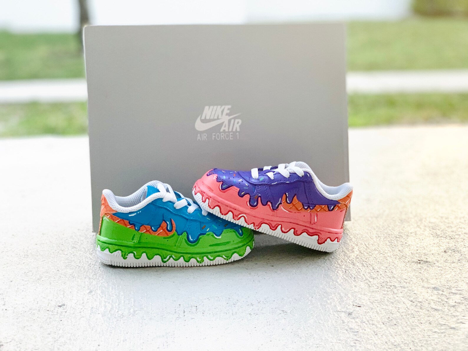 air force 1 shadow ice cream