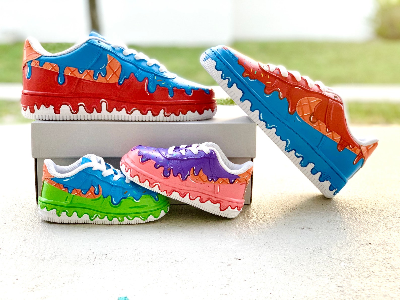 air force 1 shadow ice cream