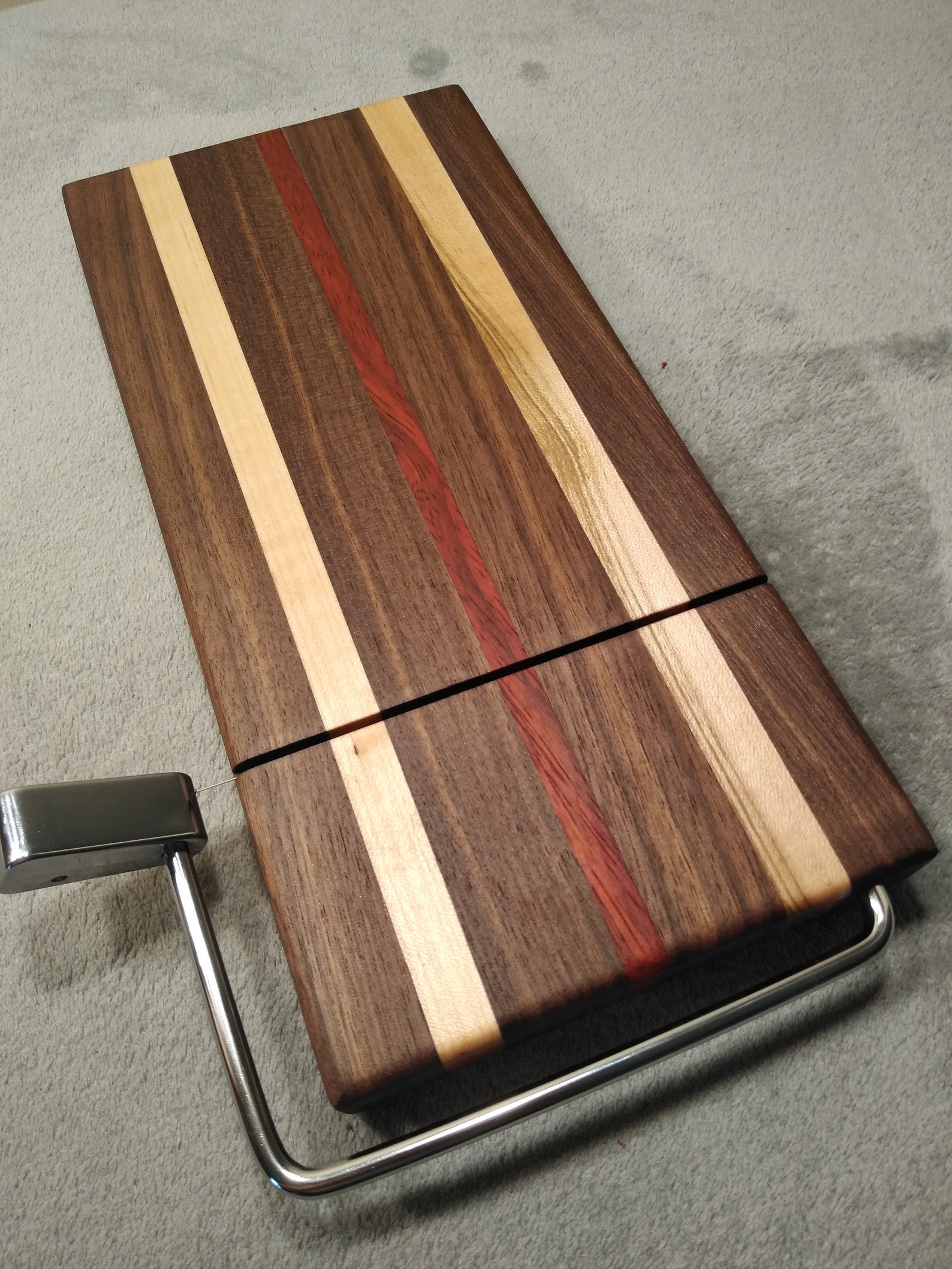 Handmade wood wire style Cheese cutting board Etsy