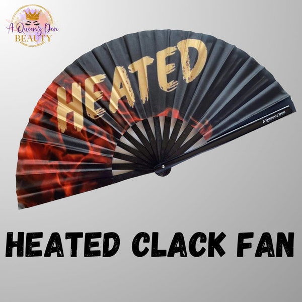 XL Hand Fan, HEATED Clack Fan