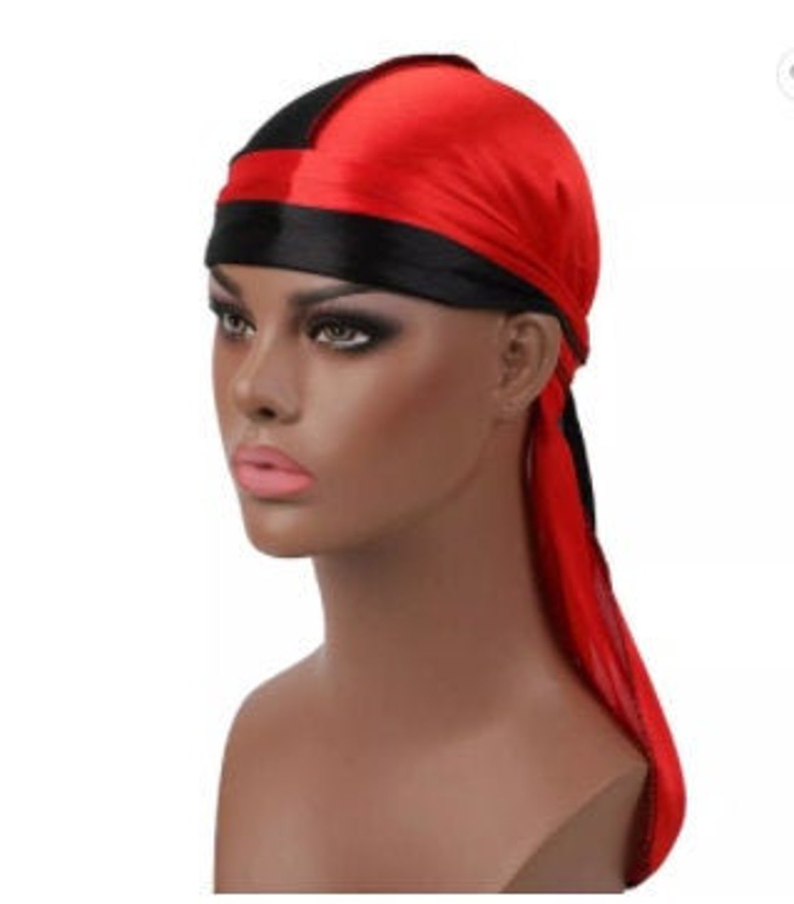 Men's Silk Durag Two Toned Durag Multi Color Durag Etsy