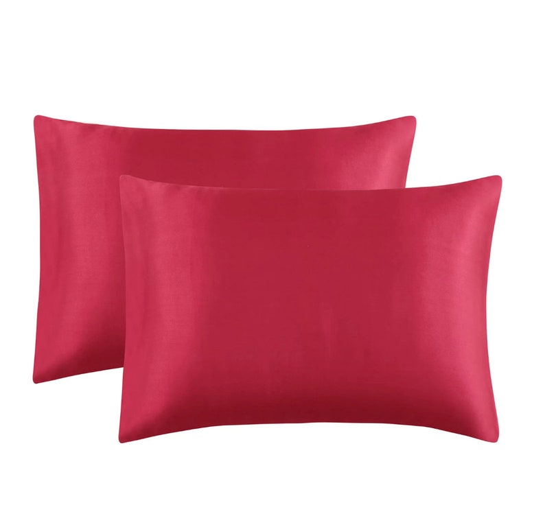 Satin Pillowcase Etsy