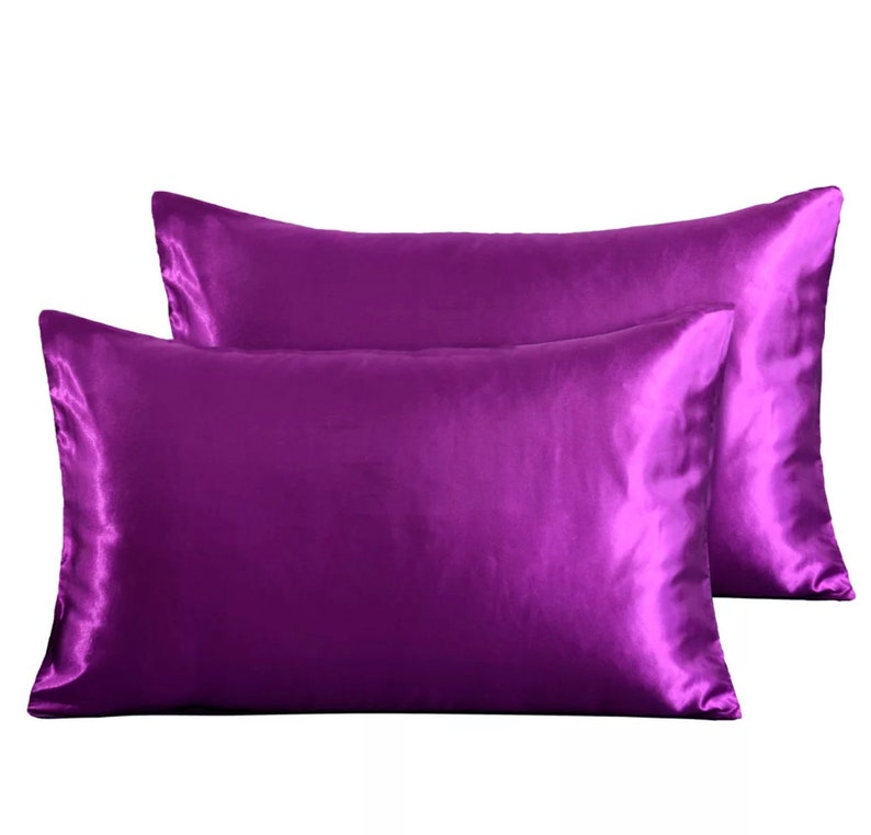 Satin Pillowcase Etsy
