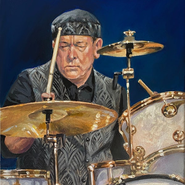 Neil Peart Hat Etsy