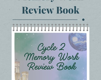 Libro de repaso del ciclo 2 de la Fundación Conversaciones Clásicas Trabajo de memoria