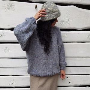 Handmade Mohair Sweater | Wool unisex sweater