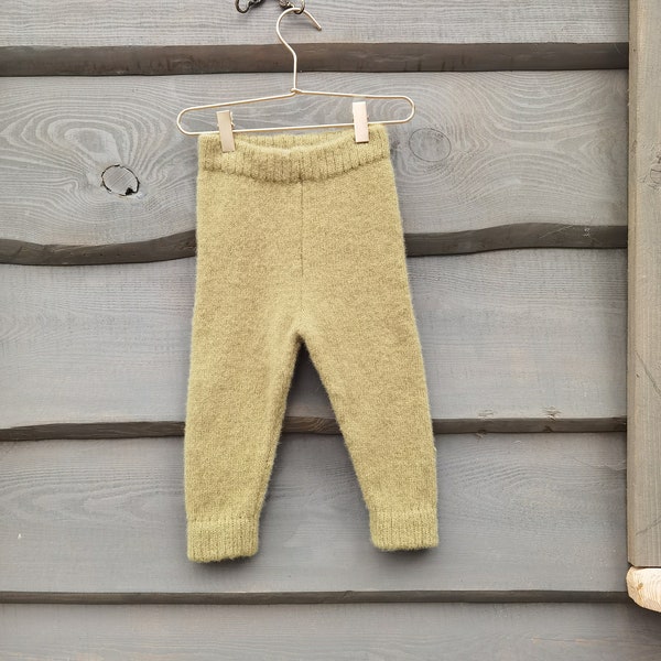 Wool trousers for kids | Winter pants | Wollhose kids | Baby pants | Handmade | Knit