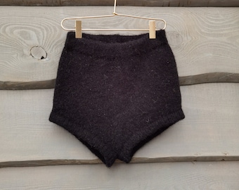 Warme Wollsh shorts | Hand gestrickte | Warme Shorts | Schafwolle