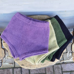 Woolen Warm Shorts | Merino wool shorts | Hand knitted shorts