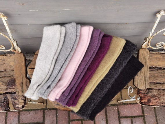 Handmade Wool Leg Warmers | Knitted Unisex Warmers