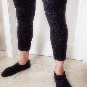 Handmade Wool Leg Warmers | Knitted Unisex Warmers image 8