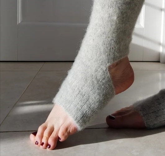 Open Toe Yoga Socks,yoga Over-knee Toe Sock,knee High Socks,ballet