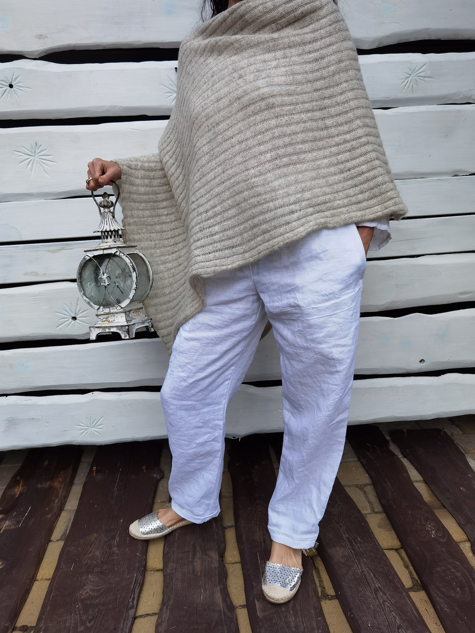wool shawl poncho