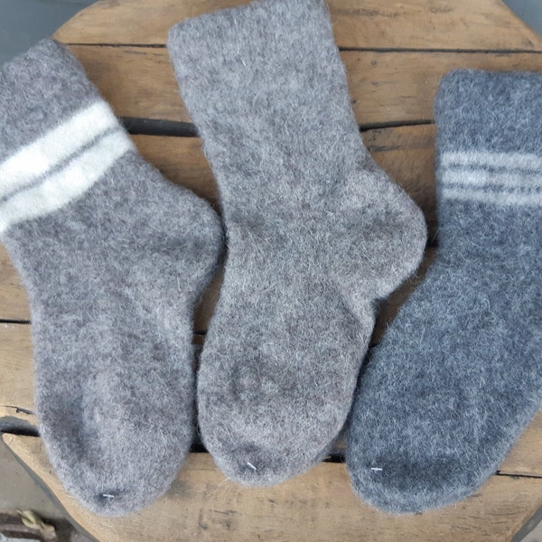 Dames handgebreide wollen sokken| Pure wollen sokken| Bedokken| Biologische wol Therapeutische | Wollen sokken