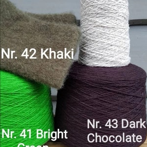 Pantalon chaud en laine unisexe Vêtements en laine faits à la main image 5