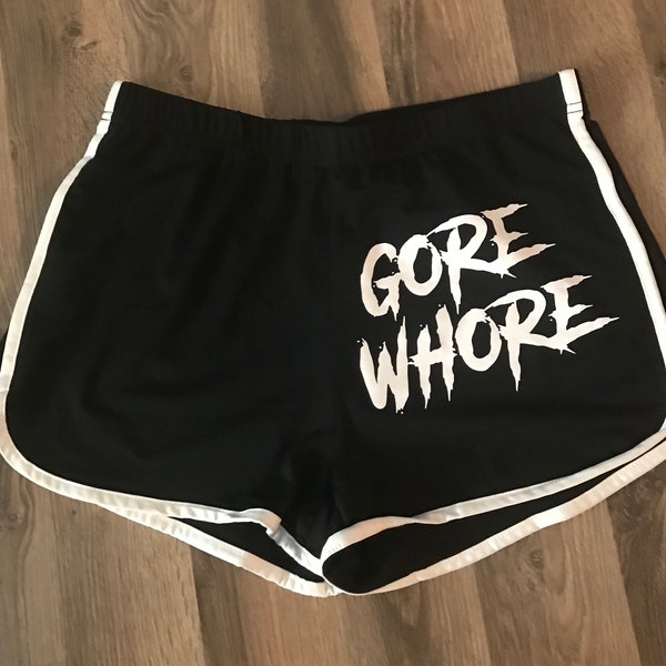 Gore whore running shorts