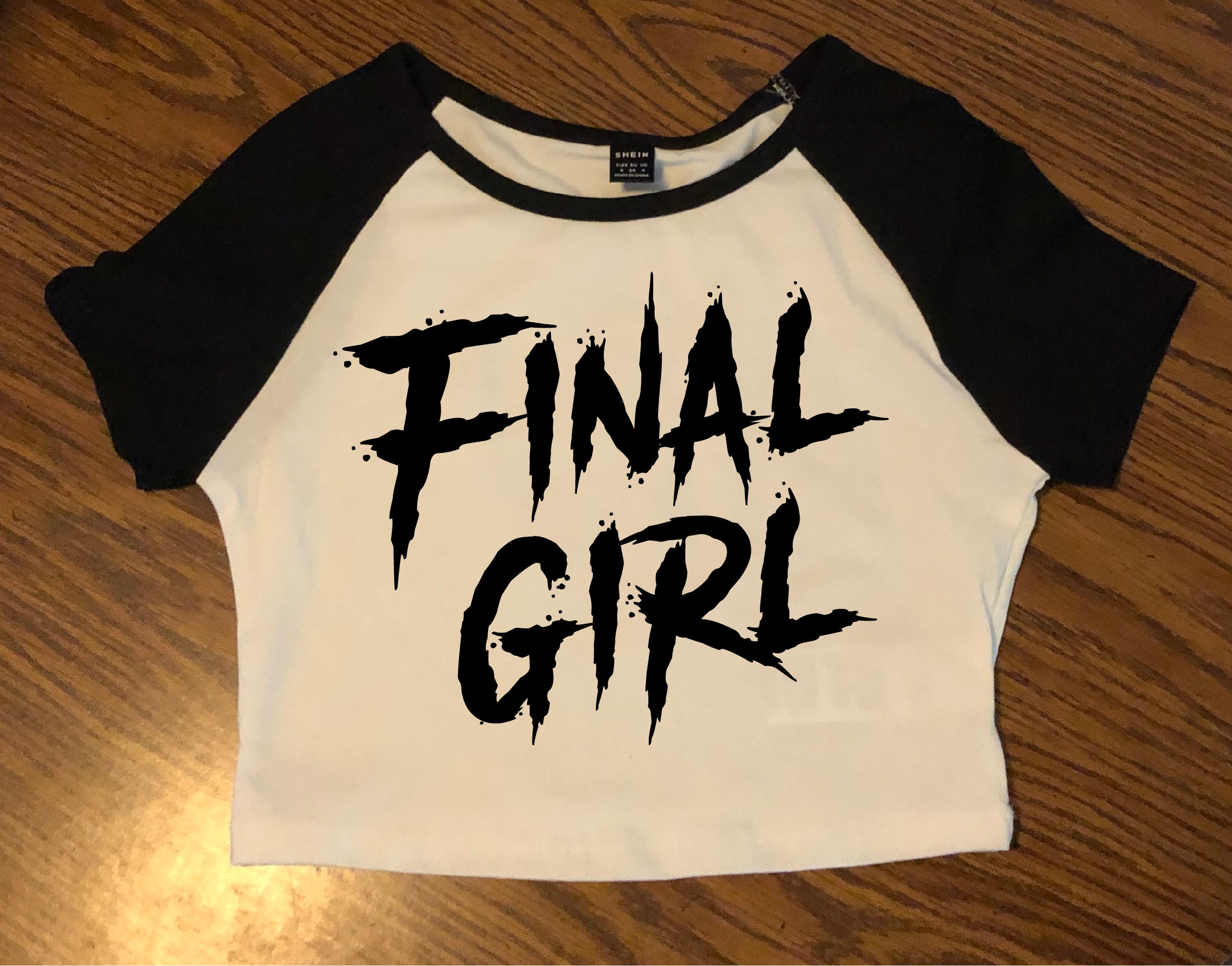 Black Crop Tops for Girls Women Witchy Clothes Cute Shirts Concert Outfits  Kawaii Goth Top Y2k T-Shirt Emo Alt Aesthetic at  Women's Clothing  store