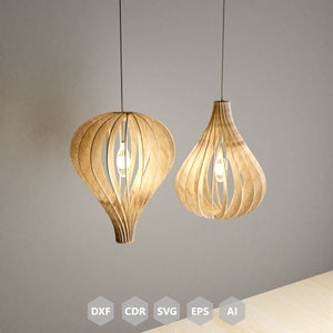 Parametric Design Chandelier Pendant lamp cnc cutting file dxf files Laser cutting file digital download/parametric lamp/chandelier