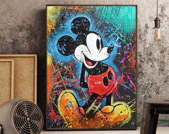 Disney Pop Art Etsy