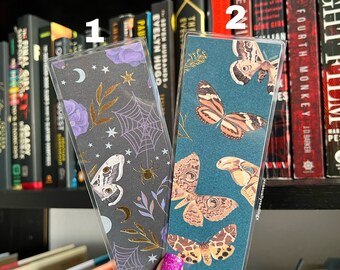 Mystical Moths Bookmarks