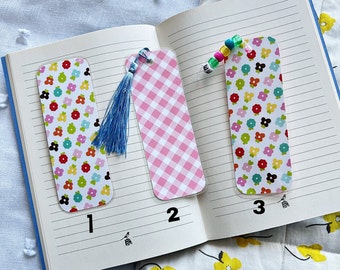 Cute Flowers Bookmark