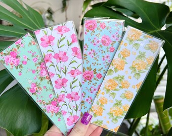 Spring Flowers Bookmarks