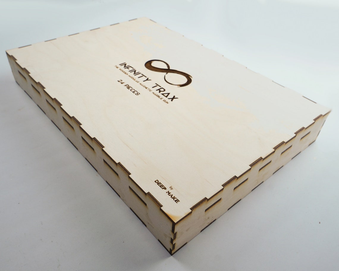 Modular Wooden Marble Run Infinity Trax Etsy UK