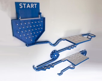 Racing Edition | Infinity Trax 3D Printable Modular Magnetic Marble Run - STL files