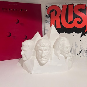 Rock Legends Immortalized: Rush 3D Printed Mount Rush