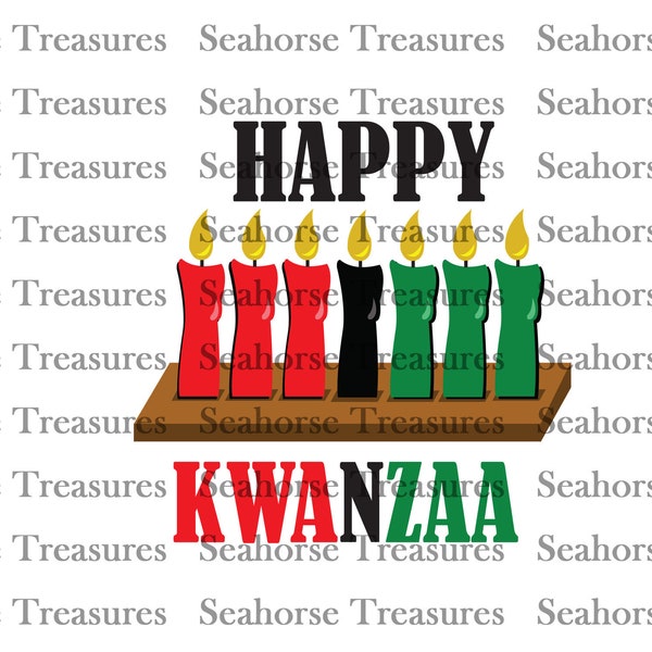 Digital SVG Kwanzaa, Happy Kwanzaa, Kwanzaa Candle svg, Kwanzaa Holiday svg,Kwanzaa png pdf, cricut silhouette