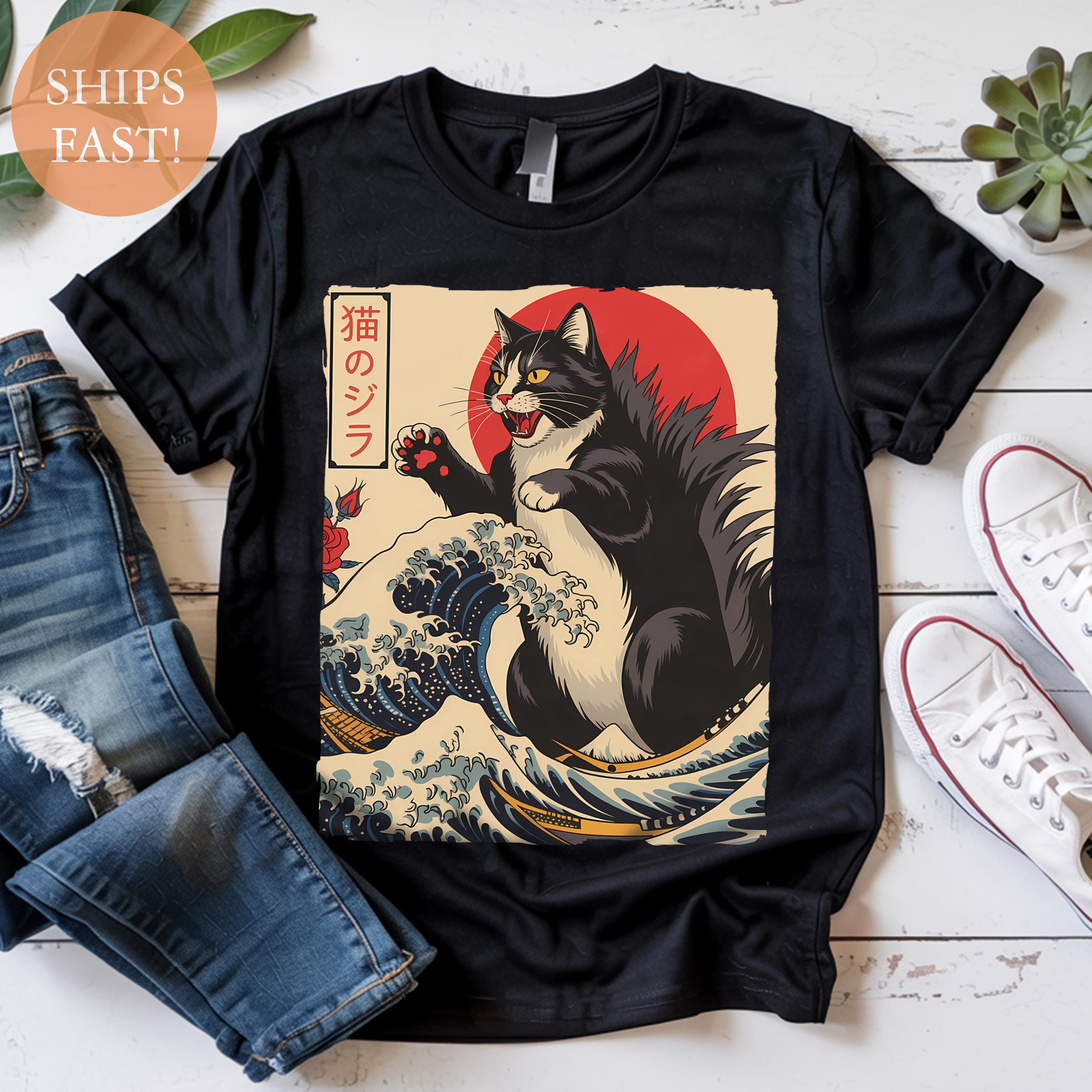 新品　chimala LAZY CAT TEE XL Lazy Cat Tee