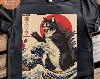 【chimala】LAZY CAT TEE Chimala LAZY CAT TEE White T-Shirt - Slight Stains from