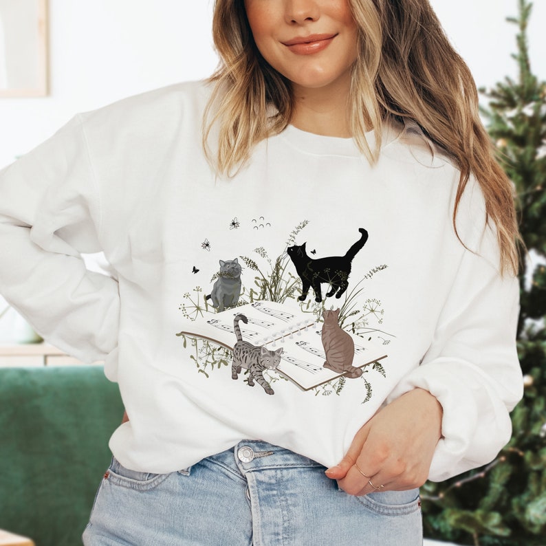 Cute Cats Around the Book Tshirt Cats and Books Lovers Etsy