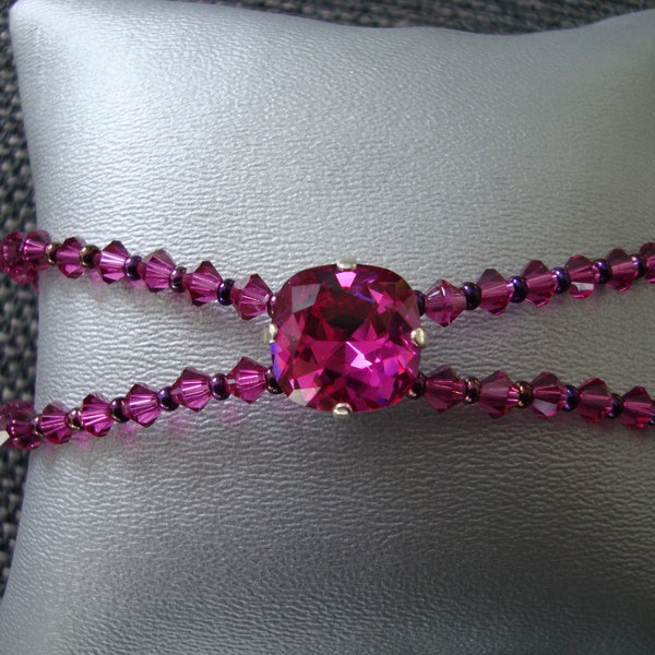 Bracelet cabochon Cristal de Swarovski