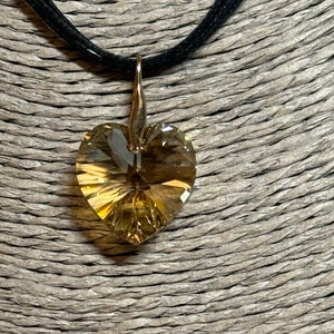Swarovski Crystal Heart Pendant
