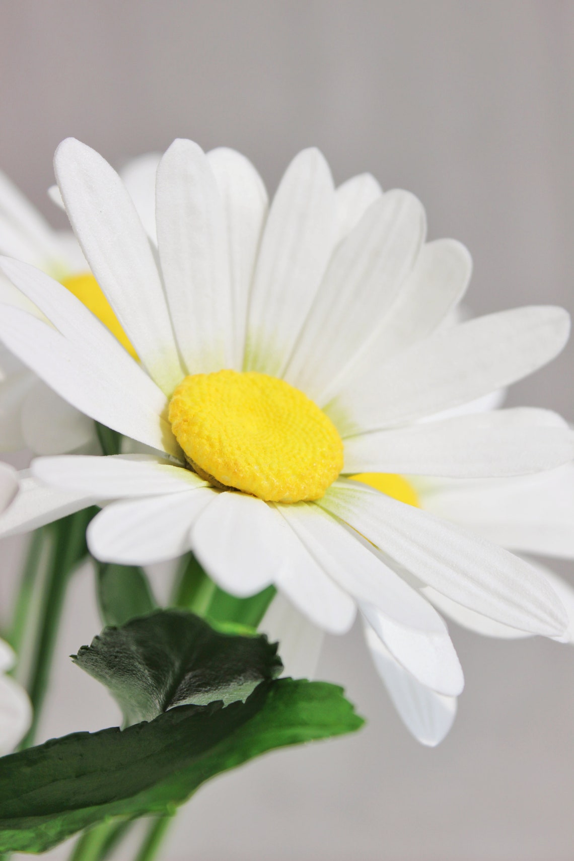Artificial daisy flowers faux plant fake wildflowers Etsy