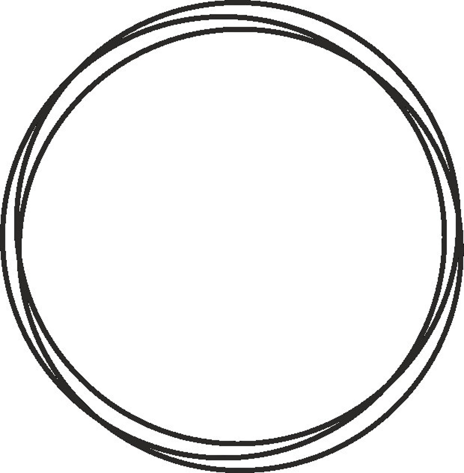 Border Svg .double Border Svg. Circle Svg Eps Pdf Png Ai Etsy