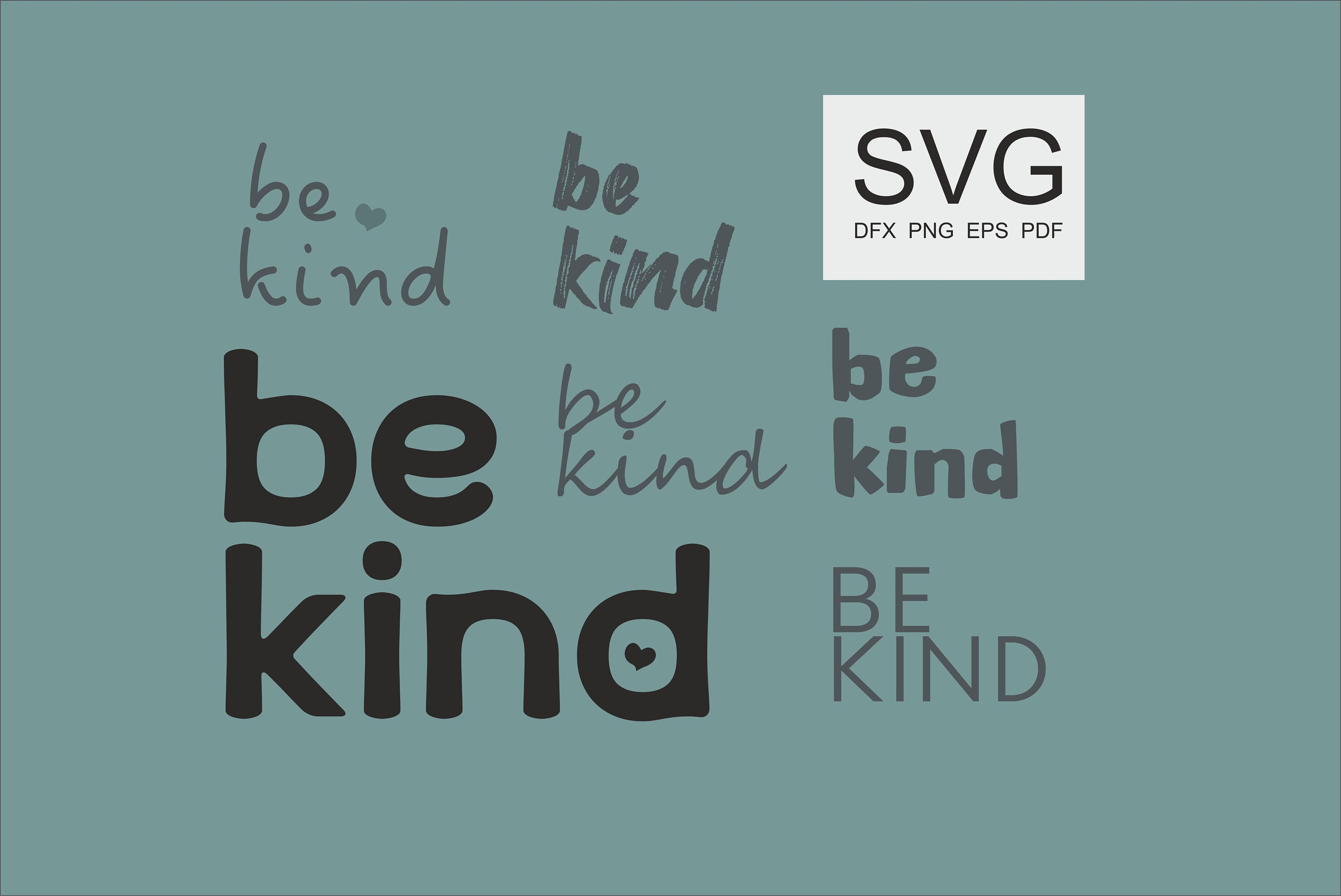 Download Be Kind Svg Bundle Svg Dxf Png Mom Svg Popular Svg Tumbler Etsy