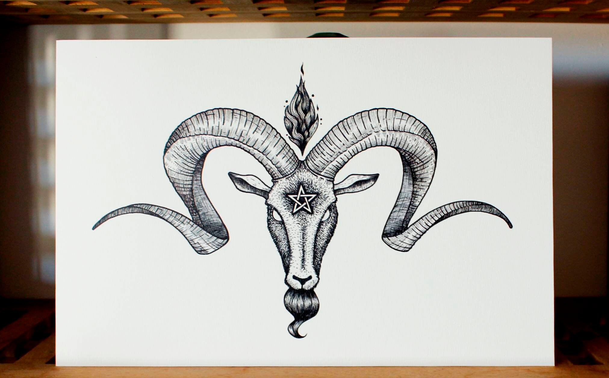 Baphomet Print