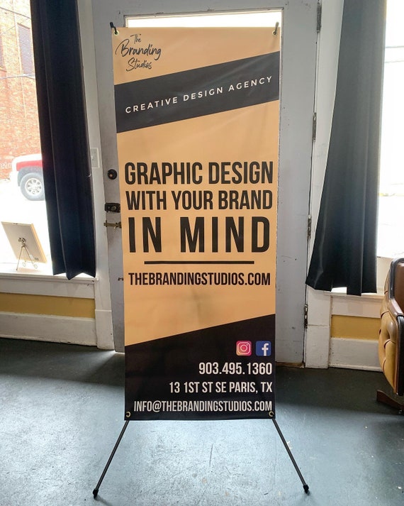 2'x5' Collapsible Banner Stand | Etsy