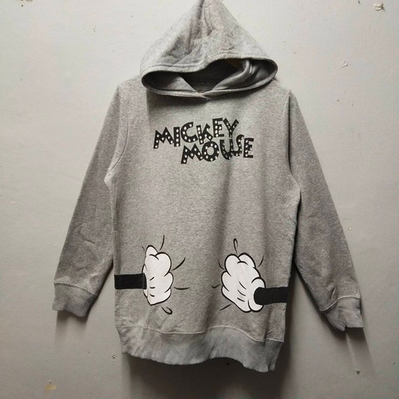 Mickey Overprint Hoodies