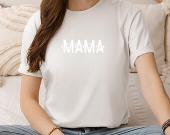 LOVED MOM SHIRT - T-shirt Je t'aime maman, sweat à capuche maman aimée, cadeau fête des mères pour maman, sweat-shirt maman aimée, sweat-shirt à capuche fête des mères