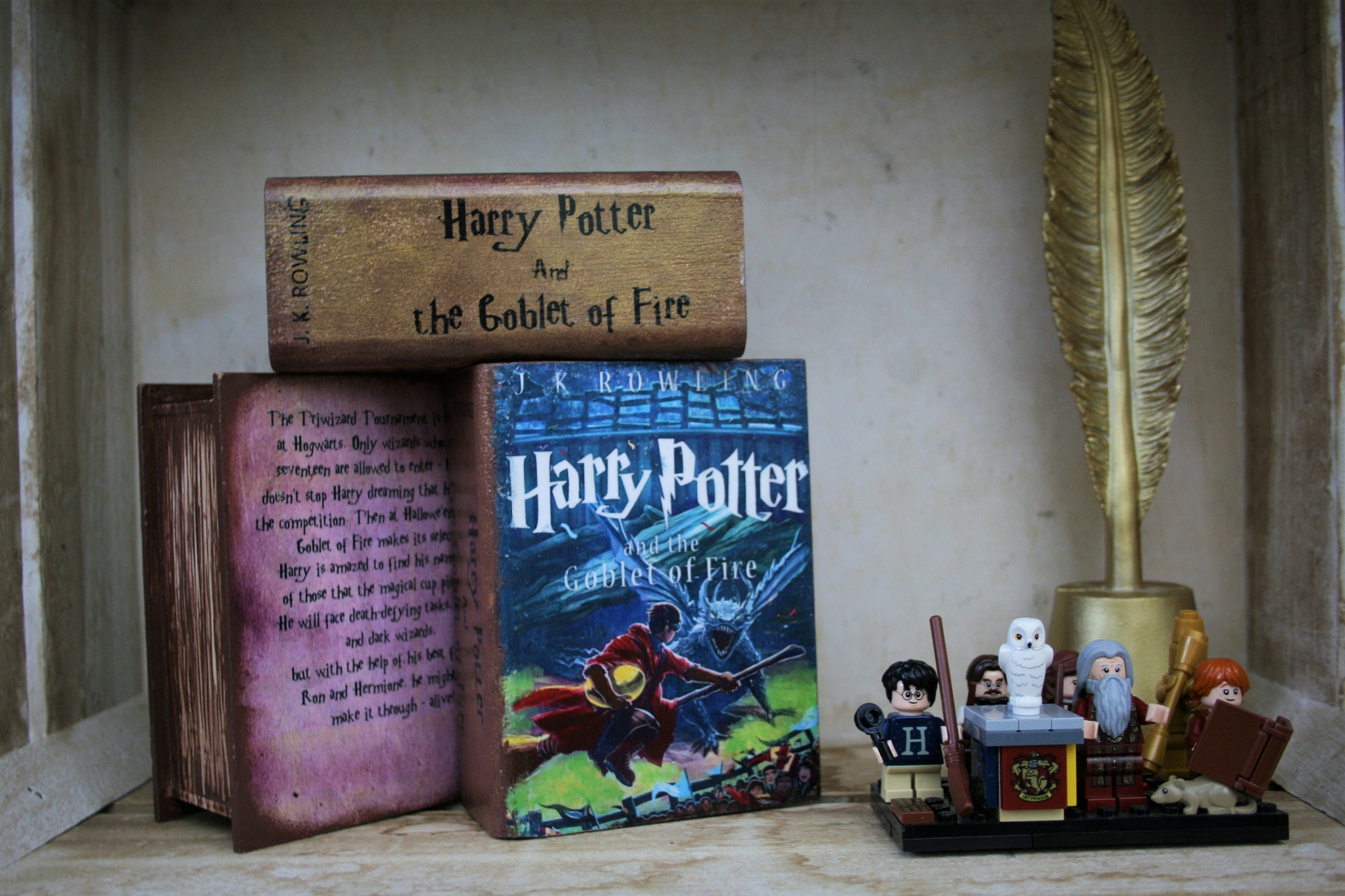 Harry Potter inspired money box. Gift for true wizard / witch. Etsy